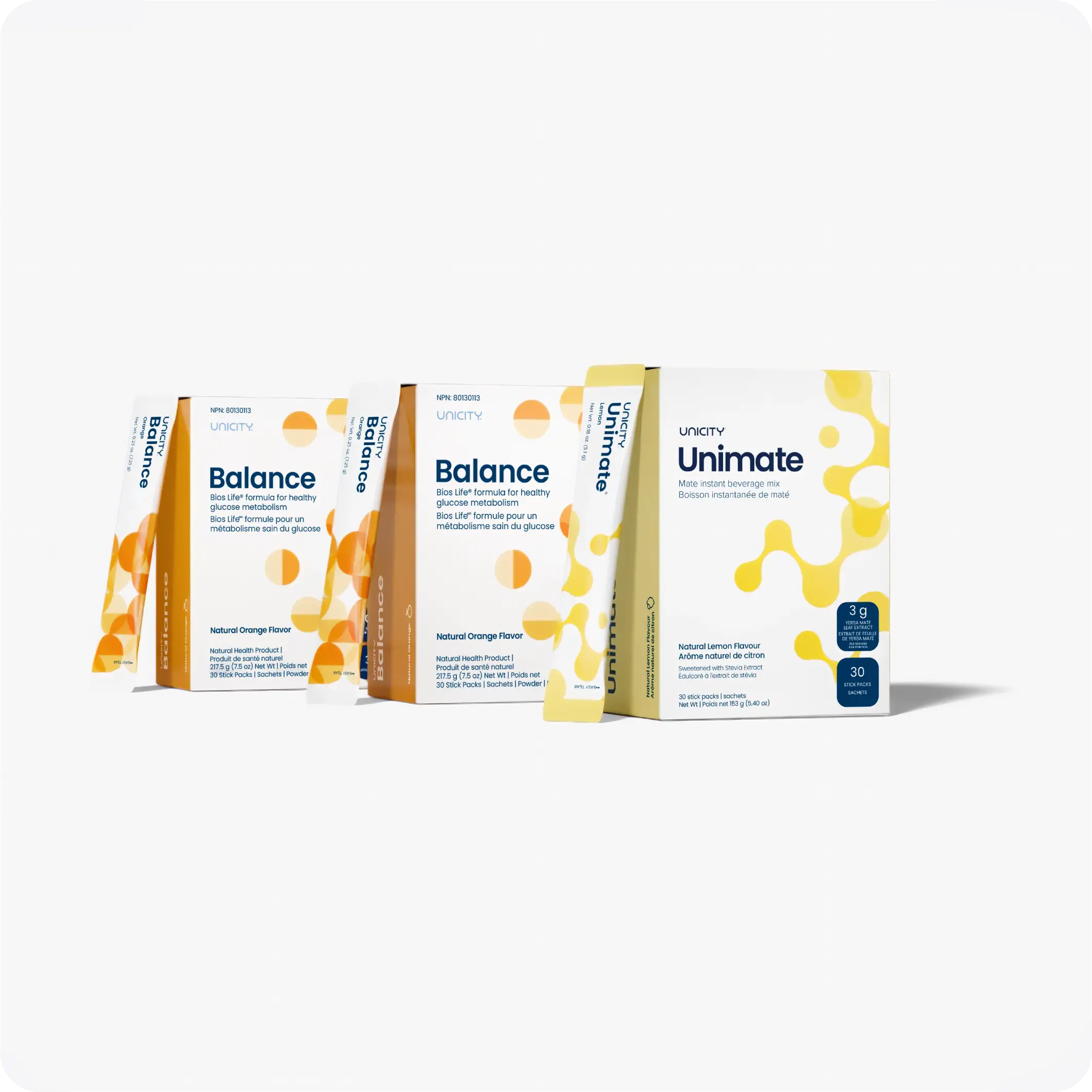 Feel Great Balance+ pack: Natural Lemon Unimate + Natural Orange Balance