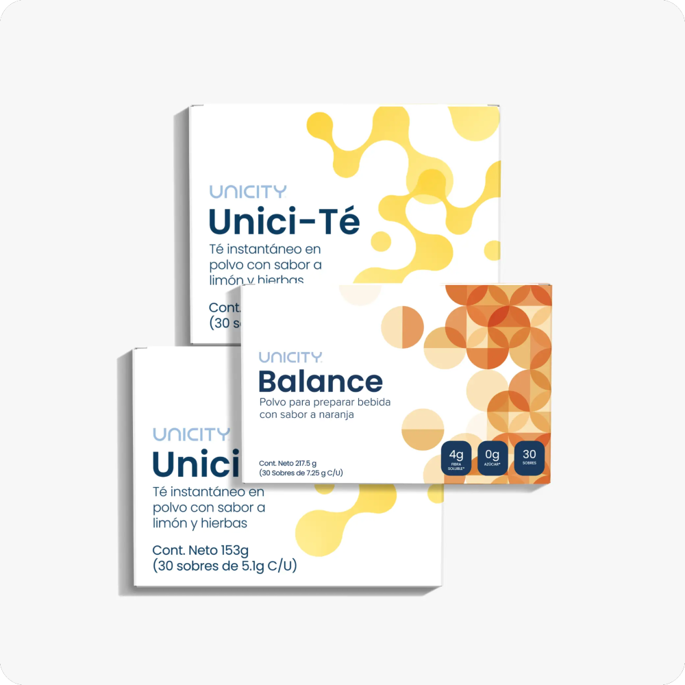 Feel Great pack: Orange Balance + Lemon Unici-Té