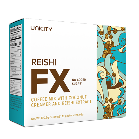 Reishi FX—delicious instant coffee packets | Unicity