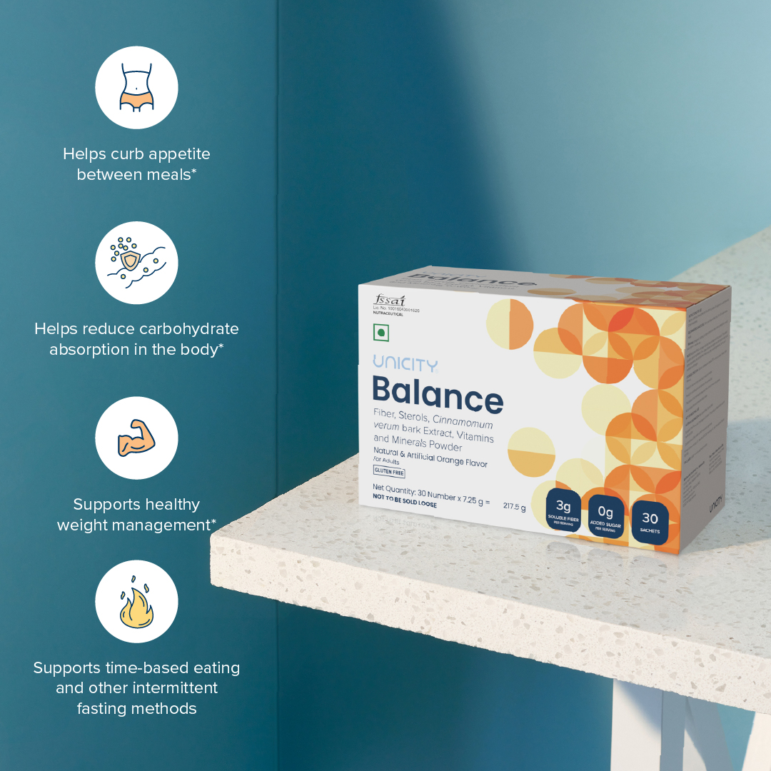 リファイナー　unicity Balance – Proprietary Fiber Matrix Drink for Digestive Health