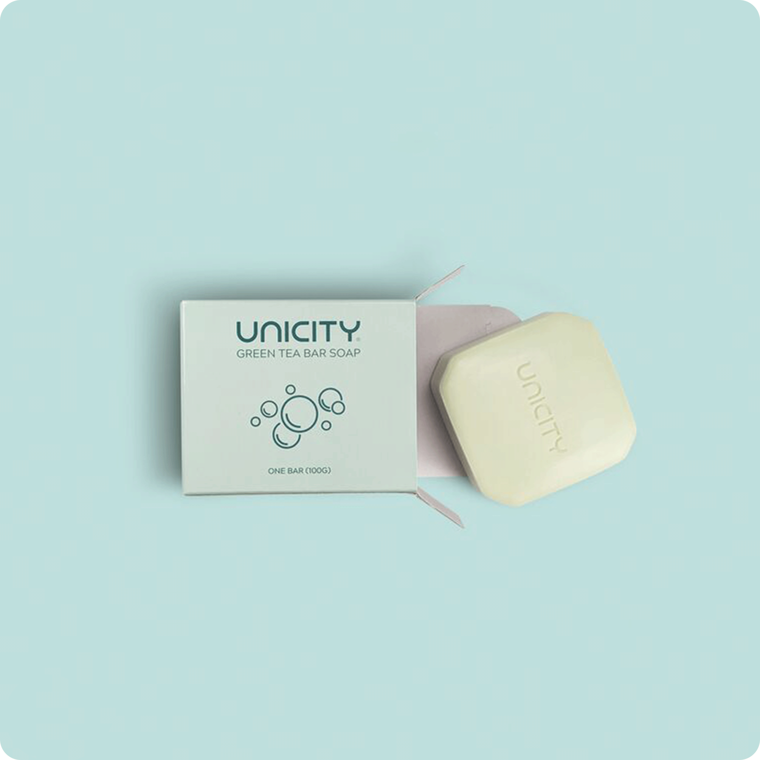 UNICITY グリーンティーバーソープ & スキンコンフォーティングクリーム ユニシティ グリーン ティ バー ソープ