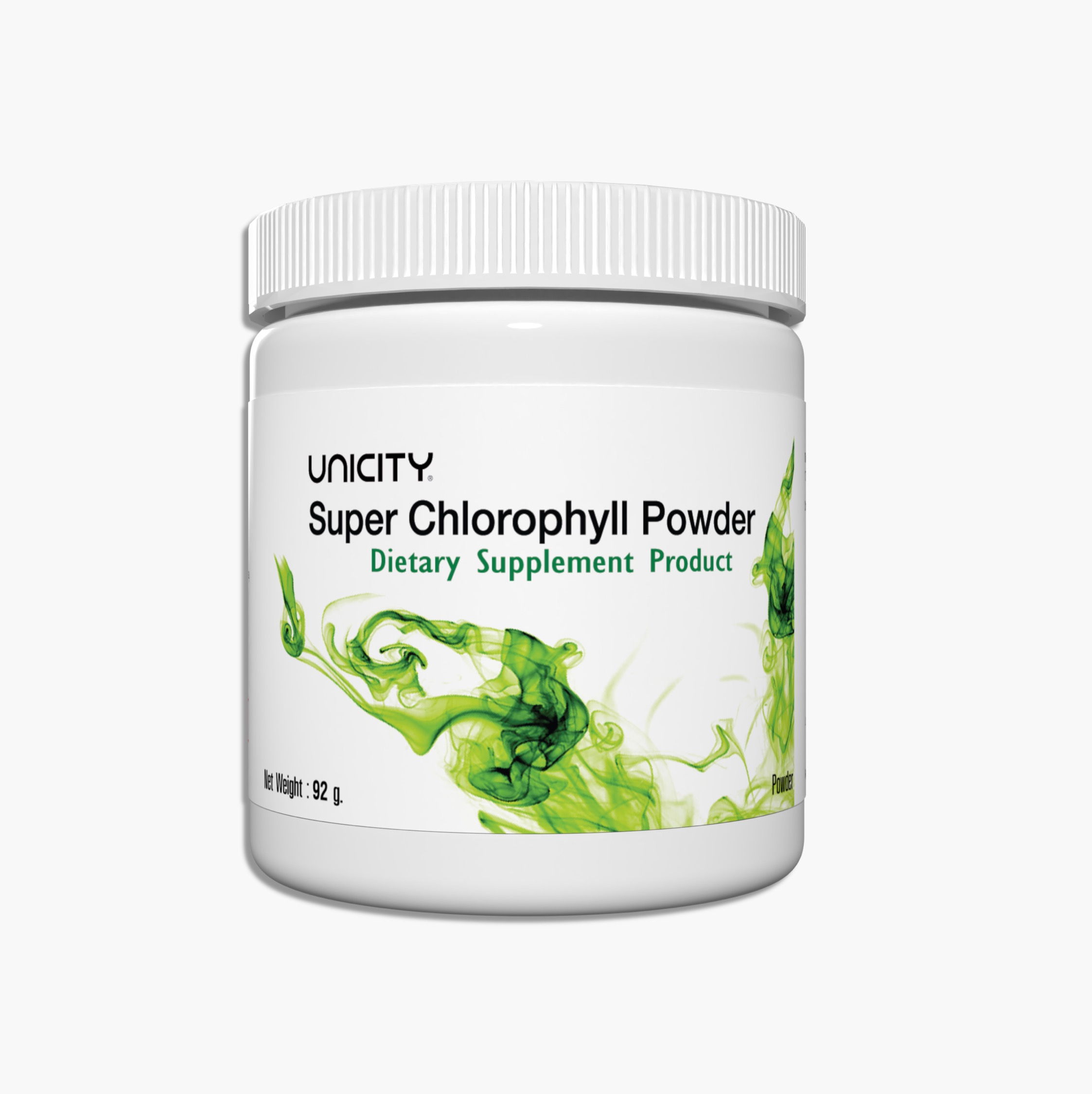 Super Chlorophylle Unicity 100% Authentique - Poudre 92g, Naturel, Soutien Immunitaire, Valable Jusqu'en 2028