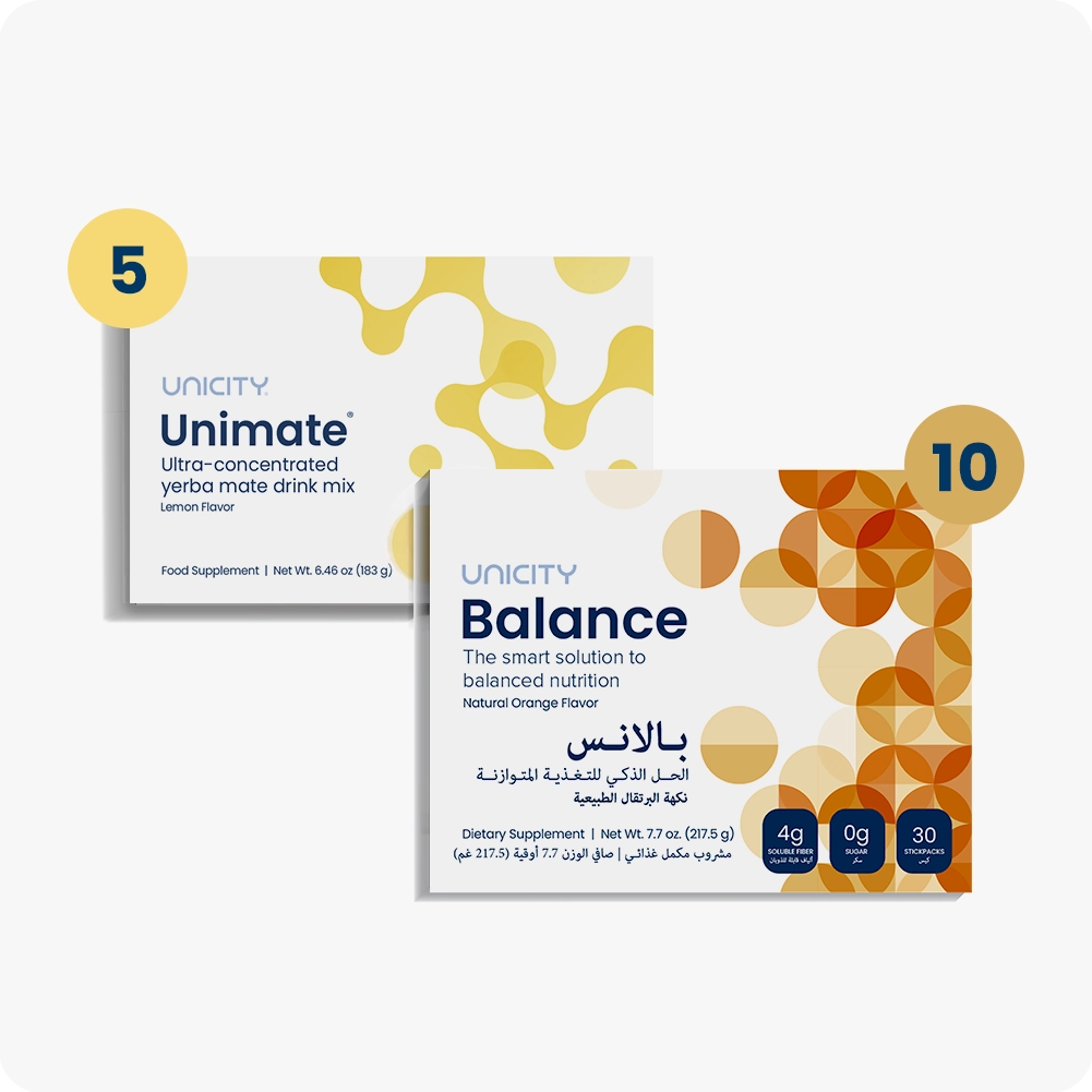 Feel Great 5-Pack | A Comprehensive Health & Wellness System | Unicity
