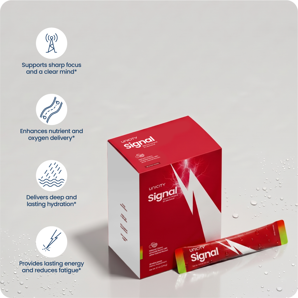 Signal Electrolyte Hydration Drink for Energy, Focus & Cellular