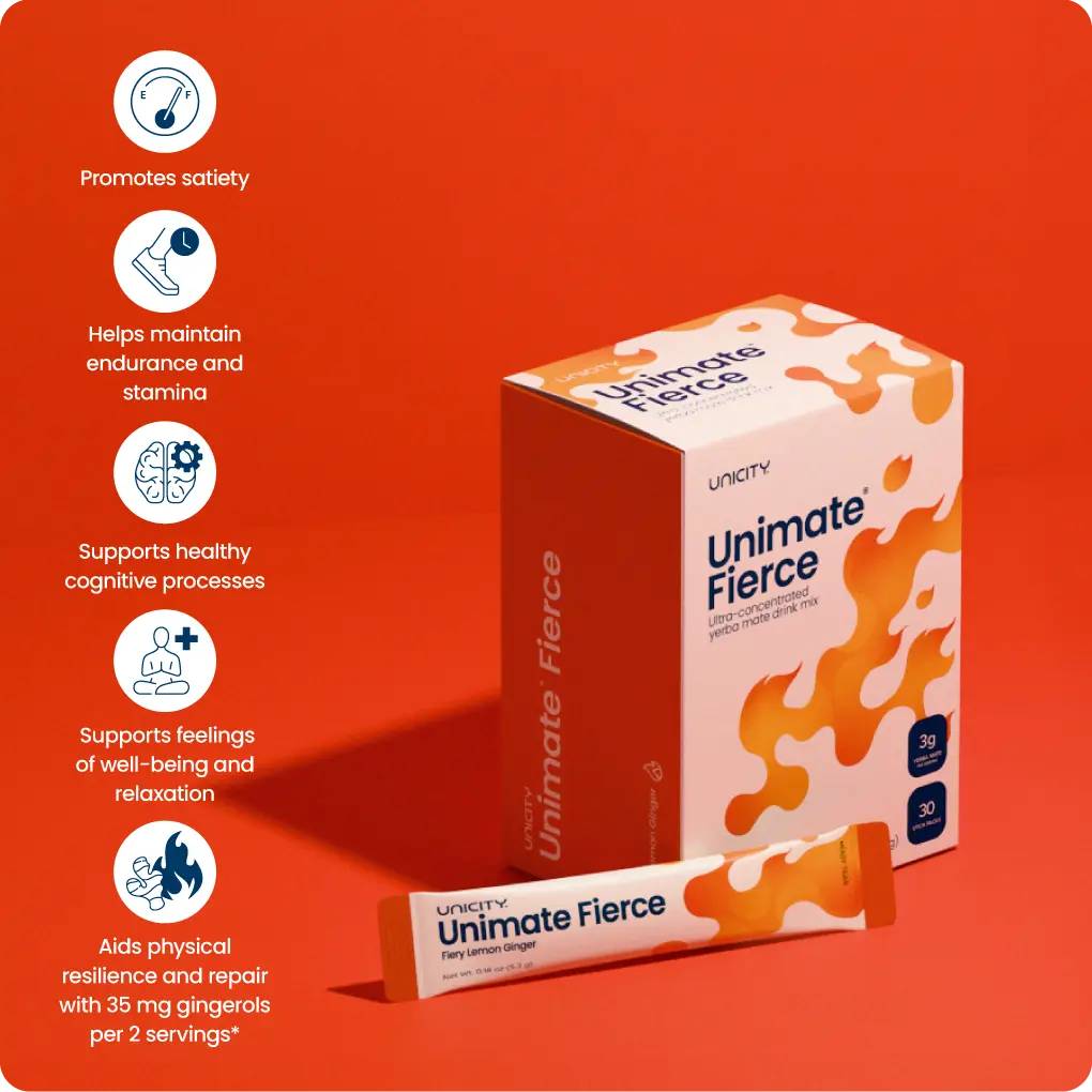 Unimate – Yerba Mate Supplement for Focus & Energy | Unicity