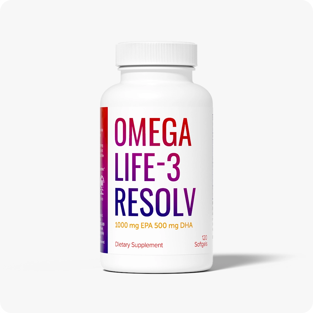 ユニシティ　オメガライフ3 レゾルブ OmegaLife-3 Resolv Fish Oil Supplement with EPA & DHA for Heart