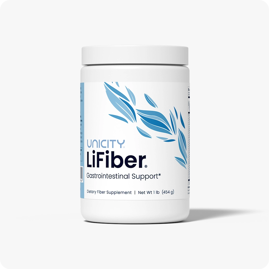 LiFiber suplemento de fibra de psyllium para salud digestiva y