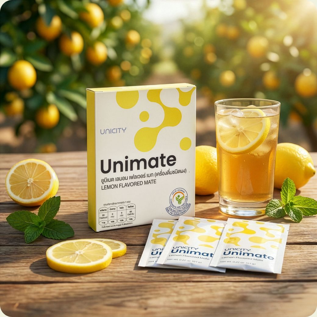 Unimate Lemon Flavored Mate
