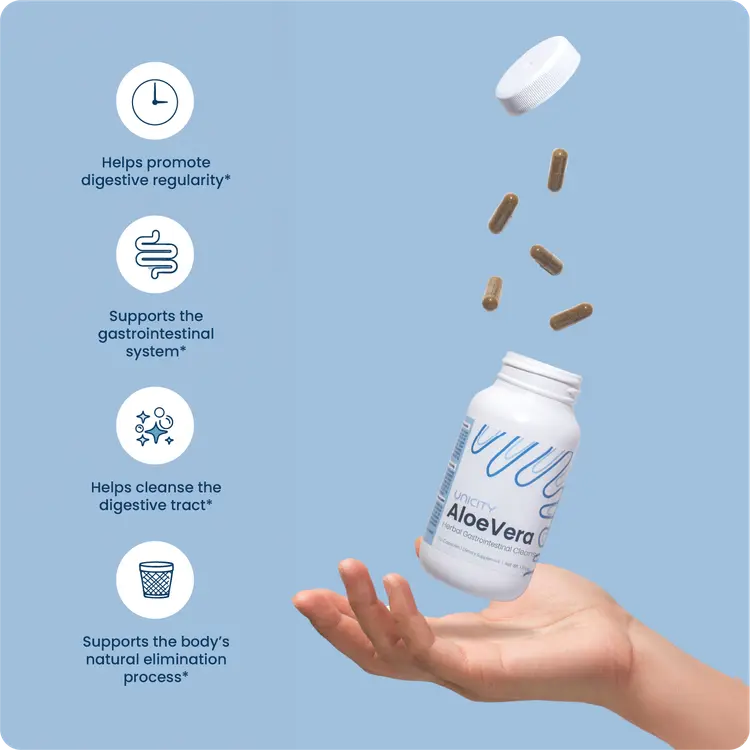 Support your gastrointestinal health with Aloe Vera | Unicity