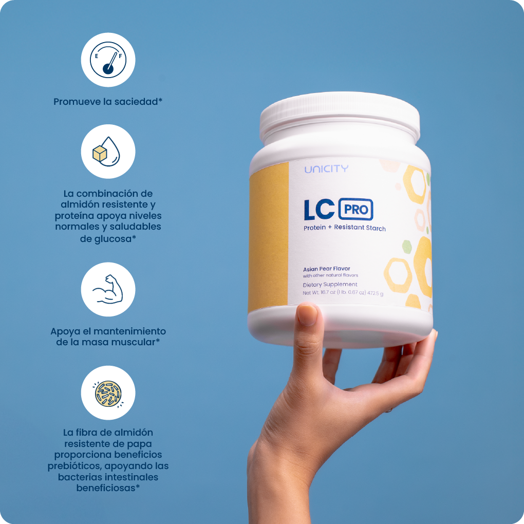 Beneficios de tomar LC PRO de Unicity