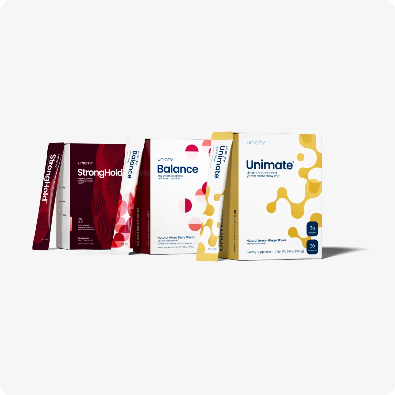 リファイナー　unicity 3X Pack | Metabolic Support for Energy, Muscle & Blood Sugar