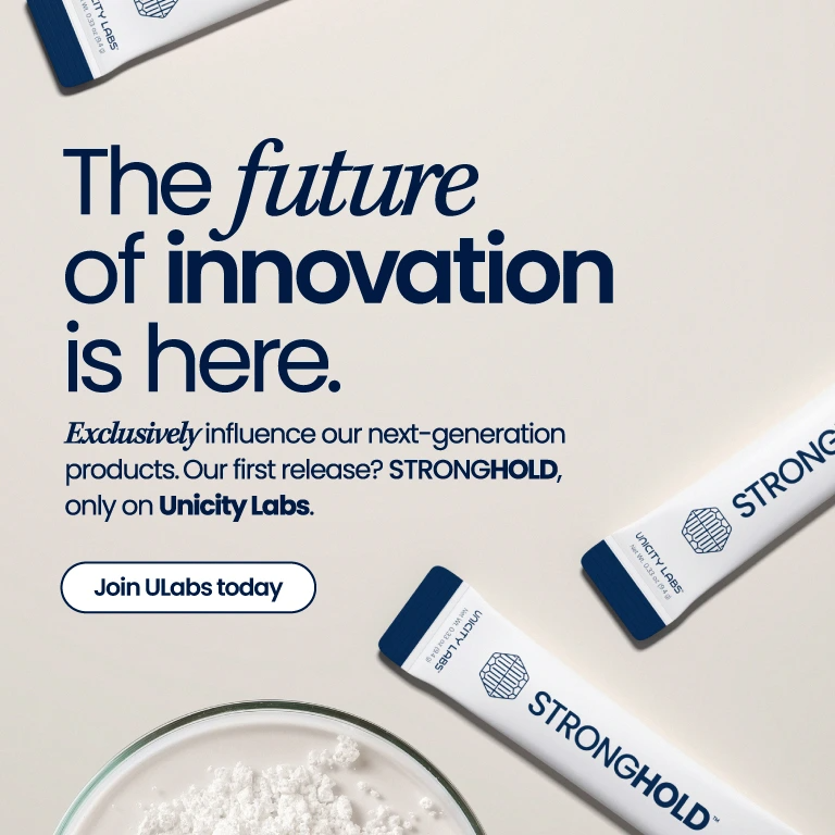 The future of innovation is here. Exclusively influence our next-generation products. Our first release? STRONGHOLD, only on Unicity Labs.
